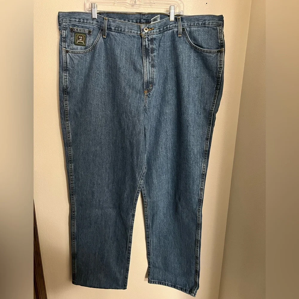 CINCH Classic Green Label Western Bootcut Denim Jeans Medium Wash‎ Men's 46x34
